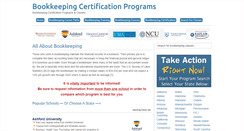 Desktop Screenshot of bookkeepingcertificateprograms.com