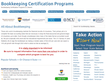 Tablet Screenshot of bookkeepingcertificateprograms.com